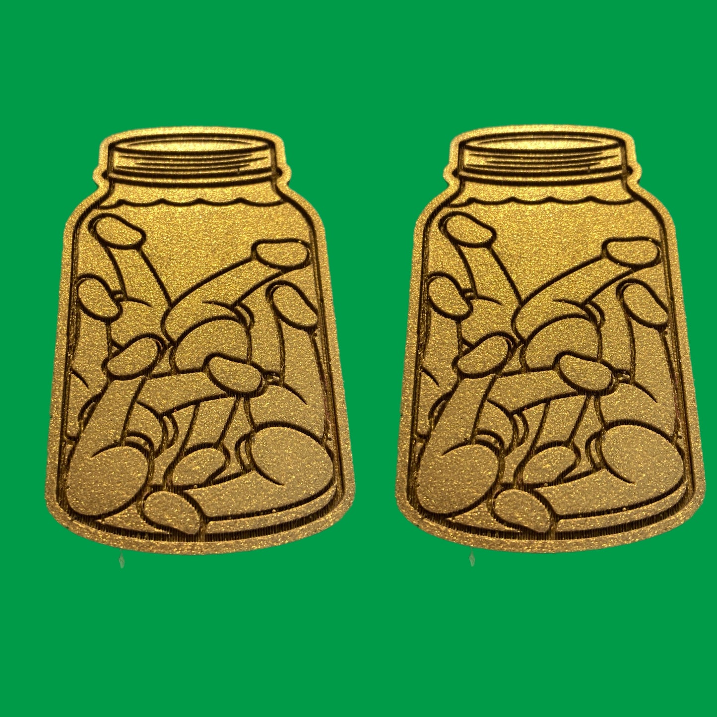 Pickled Peens Jar