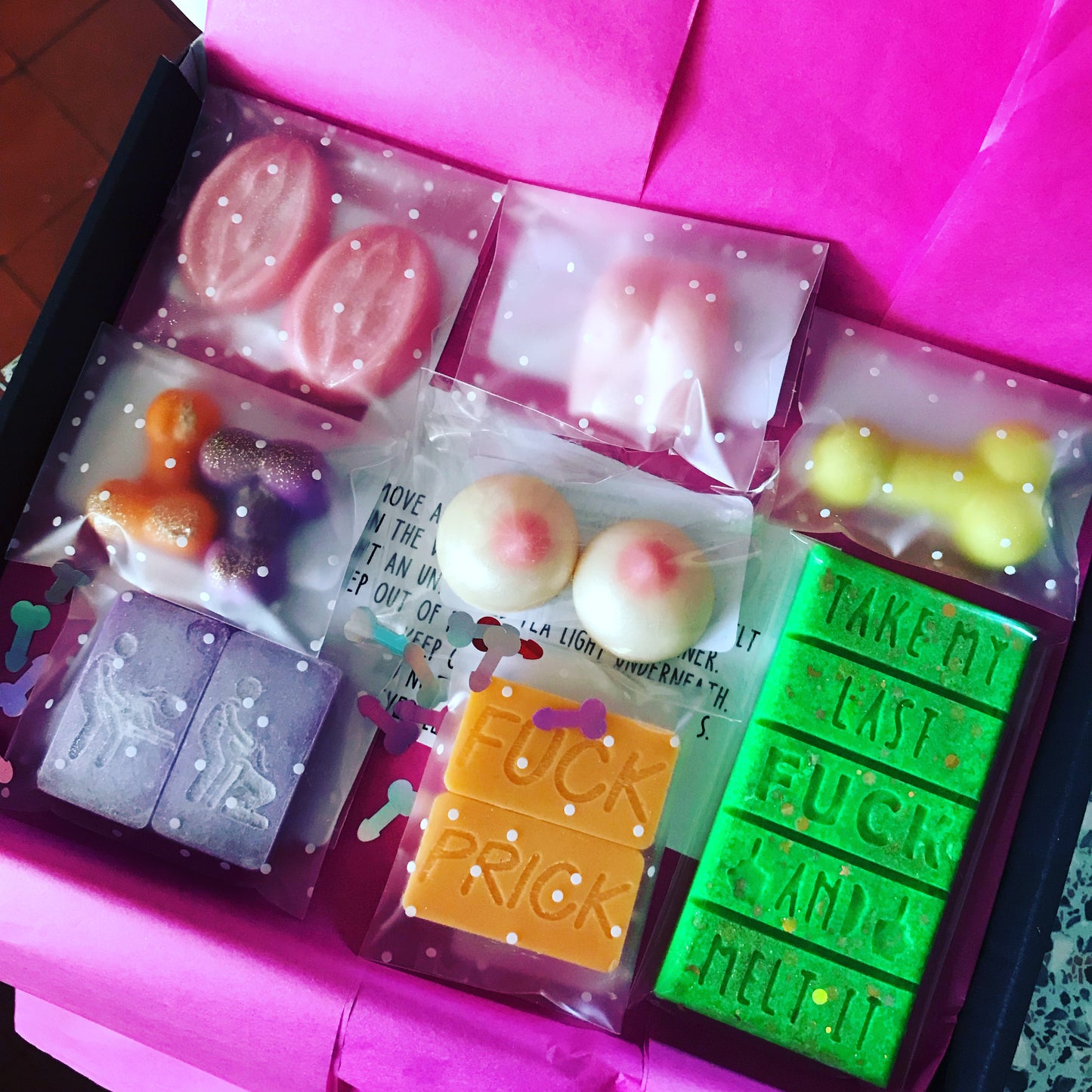 Mystery Box of Rude Wax Melts