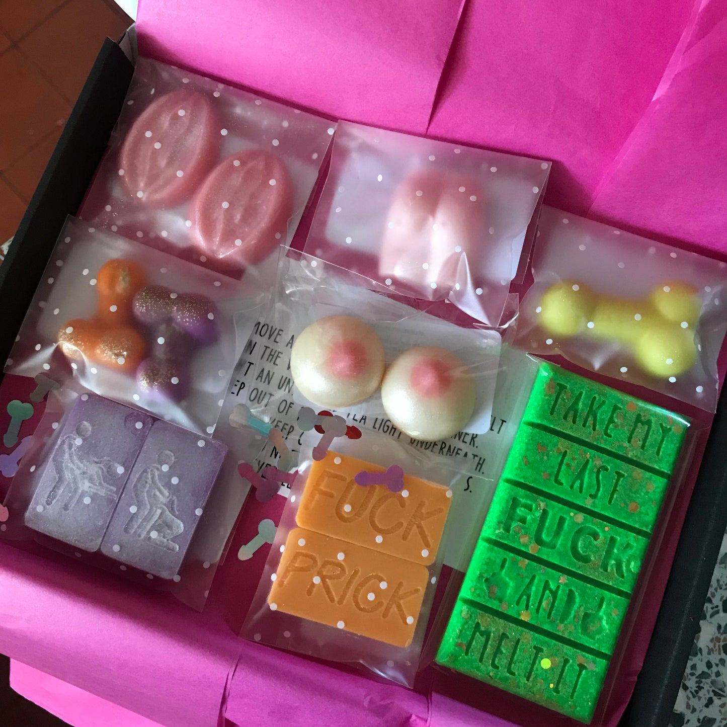 Mystery Box of Rude Wax Melts