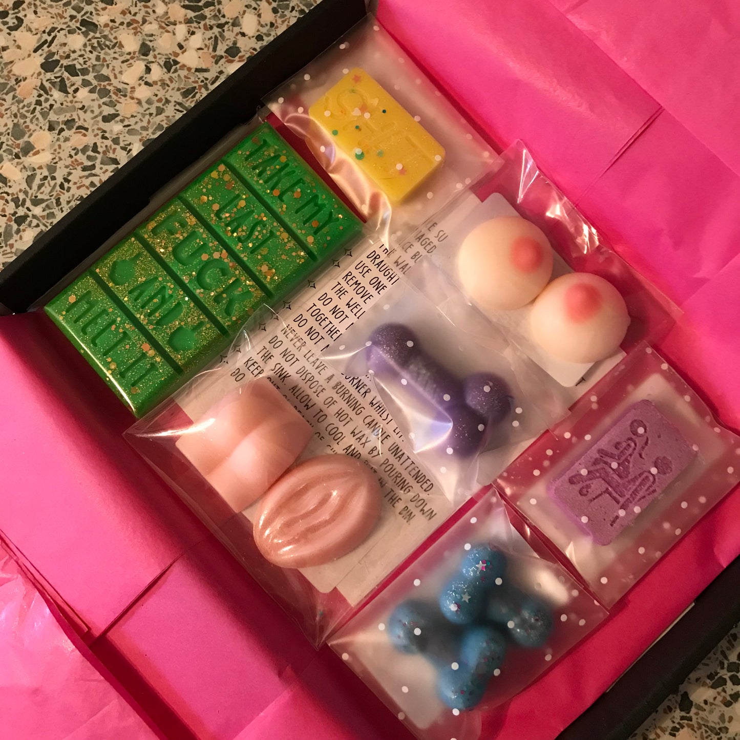 Mystery Box of Rude Wax Melts