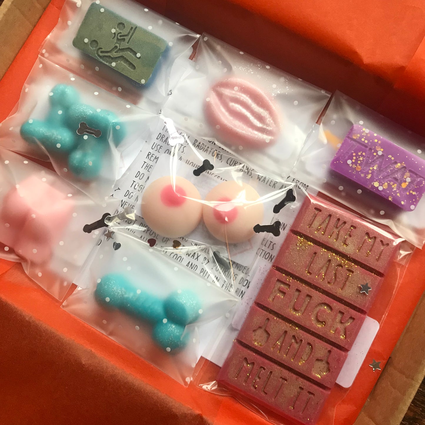 Mystery Box of Rude Wax Melts