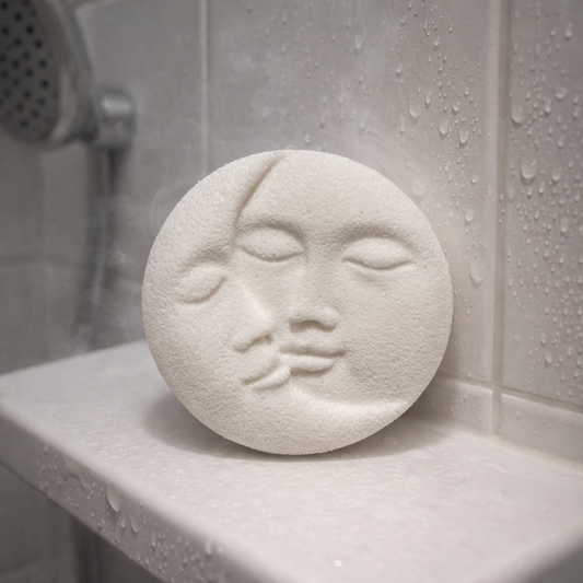 Sun & Moon Shower Steamer – Lemongrass & Verbena