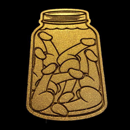 Pickled Peens Jar